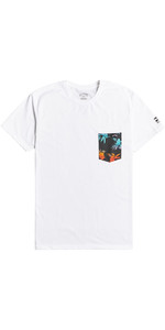 2022 Billabong Mens Team Tasche T-Shirt W4eq06 - Weiß